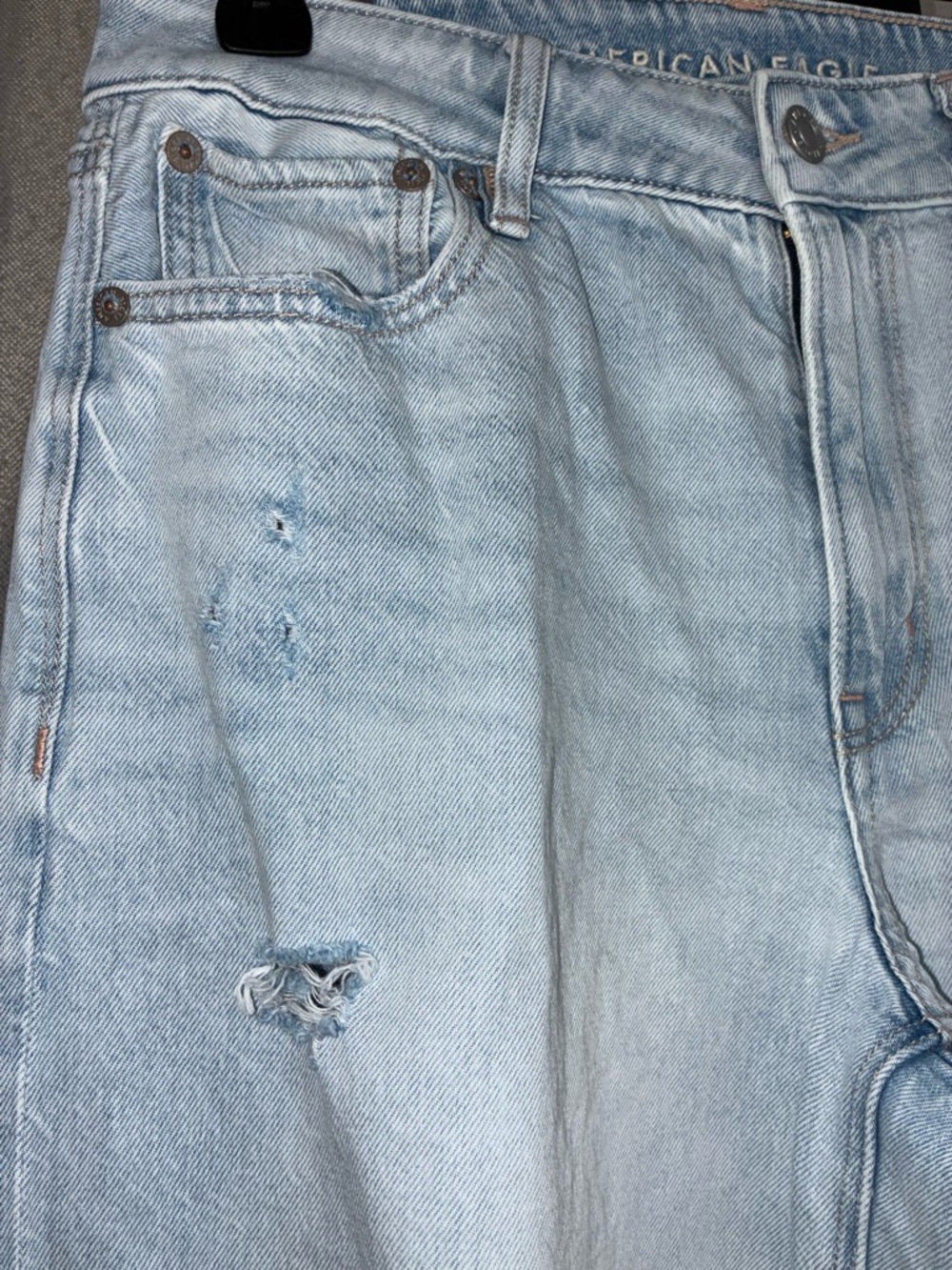 AE - Baggy Wide-Leg Ankle Jeans - Picture 4 of 9
